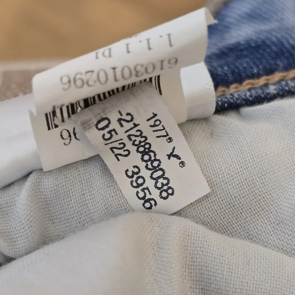 AE American Eagle Ne(x)t Level Festival Flare Jean In Indigo Fray 6 R - Picture 9 of 15